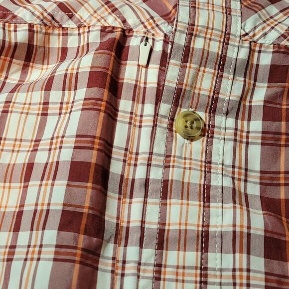 Duluth Mens Vented Roll Tab Long Sleeve Button Down 2XL Fishing Outdoor Plaid - Picture 4 of 6